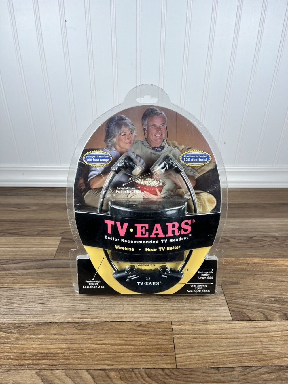 TV Ears 2.3 Mhz Wireless Headset System 330-0123 - Sealed Brand New